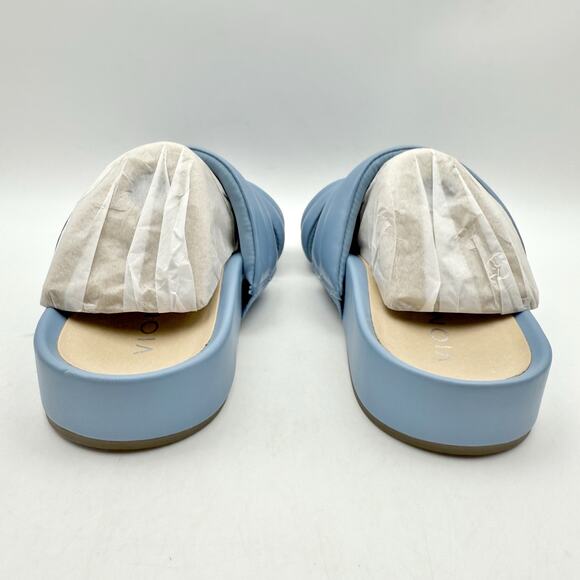 Vionic Womens Mayla Slide Sandals US 5 M EU 35 Blue Comfort NIB - Picture 9 of 12